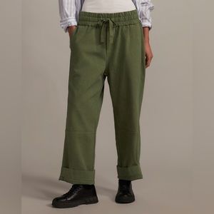 NWOT Everlane Canvas Organic Cotton Pull-On Pant - Small